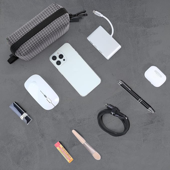 Electronics Organizer Cord Organizer Travel, Small Tech Bag - Image 5