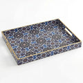 AGIOTA Coffee Table Trays for Living Room Serving Tray by ServingCustomersBornforQuality