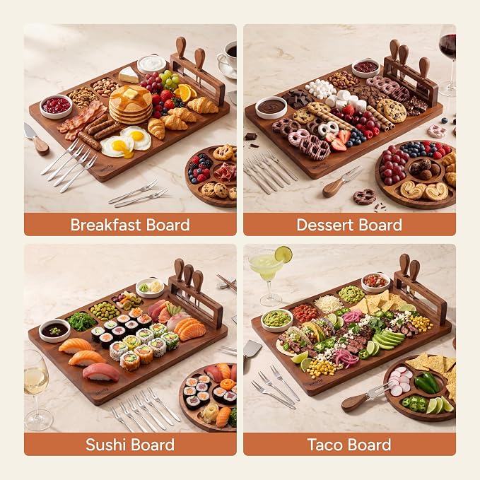 SMIRLY Charcuterie Board Set - Image 4