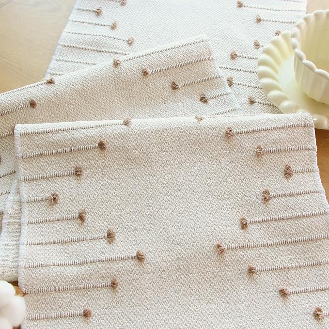 Boho Table Runner for Home Decor 12x72 Rustic Macrame Decoration | 72 Inches - Image 3