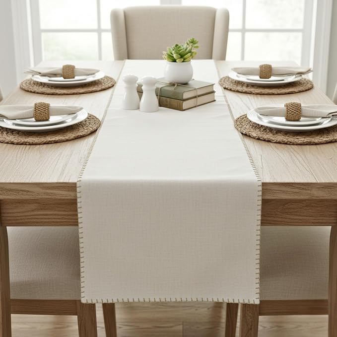 Textured Table Runner 90 inches Long - Image 6