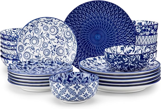 vancasso SELENE Plates and Bowls Set by vancasso