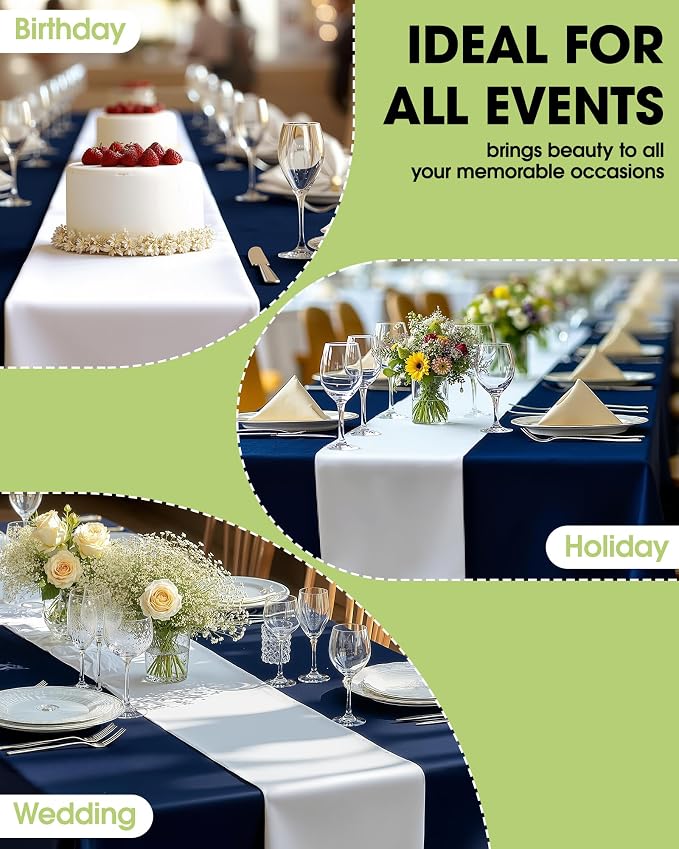Pureegg White Plastic Table Runners - Image 6
