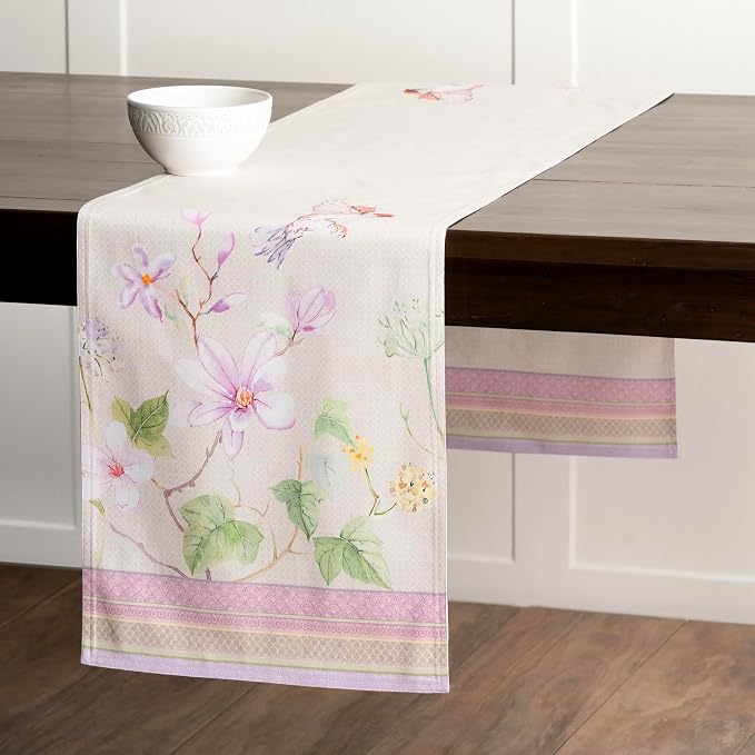 Maison d' Hermine Table Runner 100% Cotton 14.50" x 72" | Table Runners 72 - Image 9
