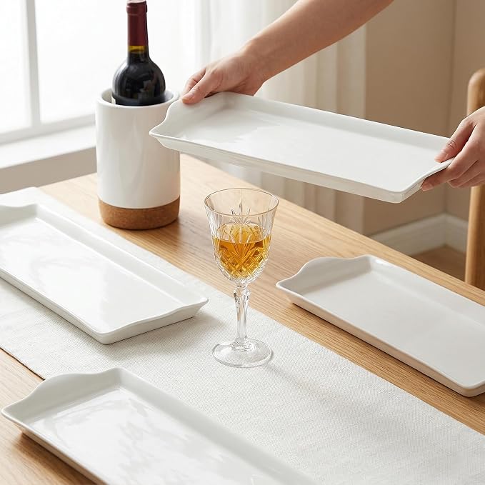 Large Ceramic Tray, 13.5" x 5.6" - Image 4
