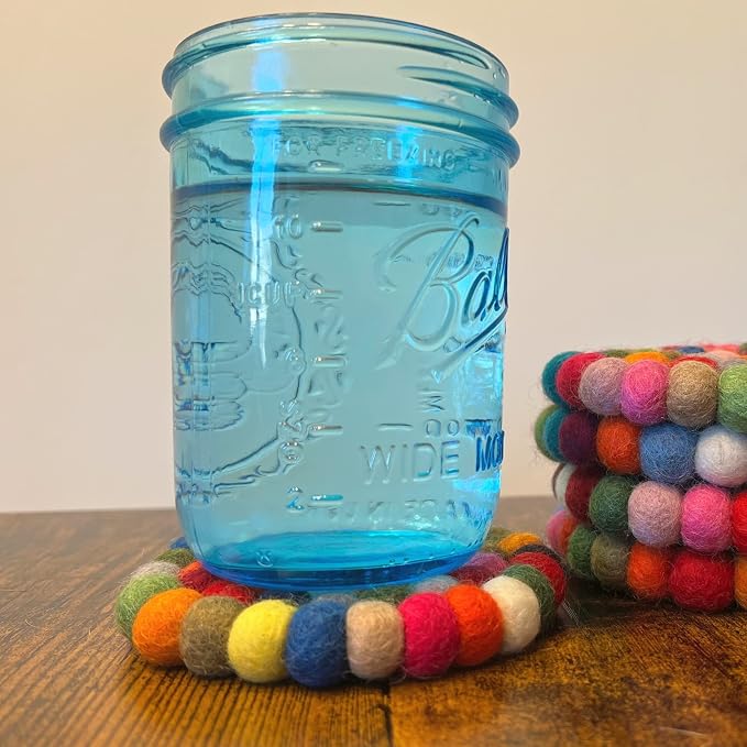 Round Felt Ball Coasters - Image 8
