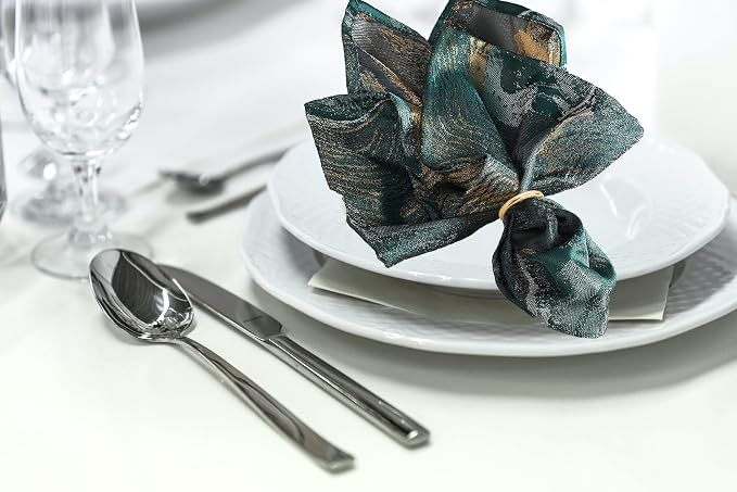 Gold Napkin Rings - Image 4