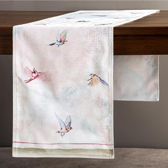 Maison d' Hermine Table Runner 100% Cotton 14.50" x 108" | Table Runners 108 - Image 8