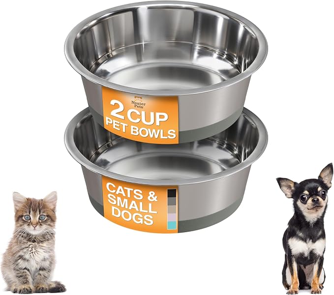 Neater Pet Brands Stainless Steel Dog Bowls by NeaterPetBrands