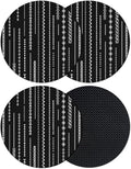 Contemporary Geometric Coasters Set of 4 Absorbent Coasters by Unknown