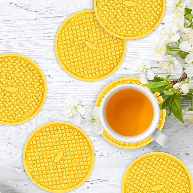 ME.FAN Silicone Coasters Thickened Drink Coasters - Image 2