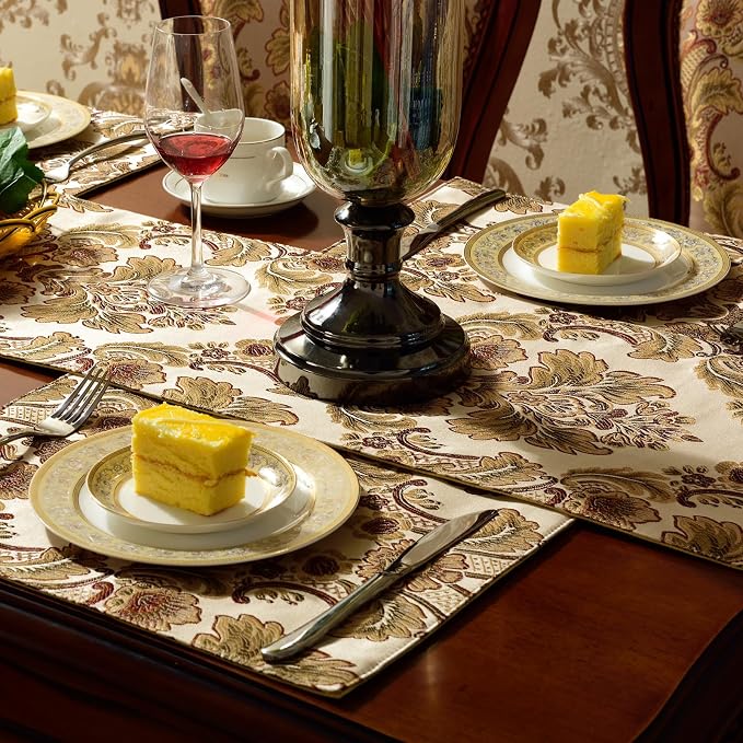 Extra Luxury Dinner Placemats Set of 4, - Image 7