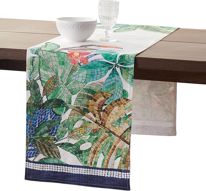Maison d' Hermine Table Runner 100% Combed Cotton 14.5"x108" | Table Runners by MaisondHermine