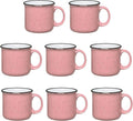Set of 8 Ceramic Campfire Mugs – 15 Oz, Camping – Customizable by GiftsbyDesign