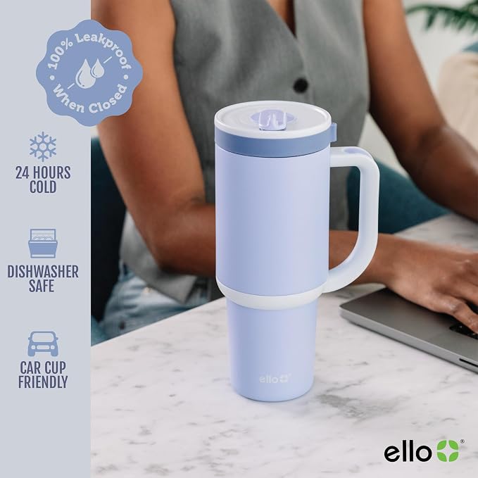 Ello Oasis 30oz Insulated Stainless Steel Tumbler - Image 5
