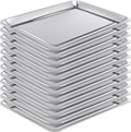 Funnymoom 12 Pack Stainless Baking Sheet Cookie Pans 12.2 x 8.3 x 0.8 Inch by Funnymoom