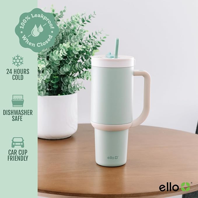 Ello Oasis 30oz Insulated Stainless Steel Tumbler - Image 5