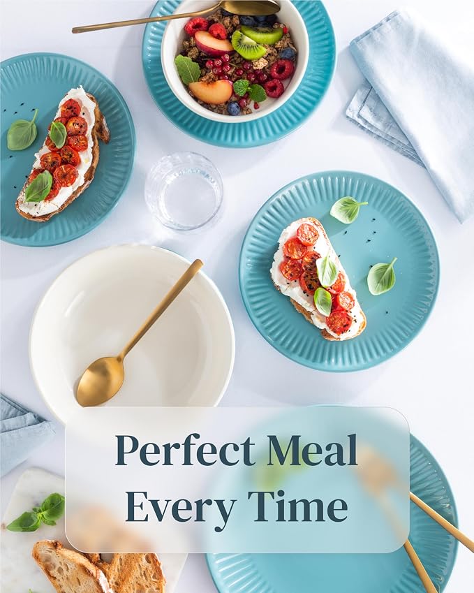 24 Piece Stoneware Dinnerware Set - Image 4