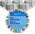 Amazon Basics Ultra Paper Bowls, 20 Oz, Disposable, Packaging May Vary by AmazonBasics