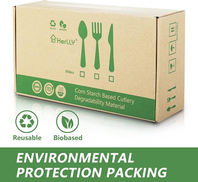 Compostable Knife, 300 Disposable Knives - Image 4