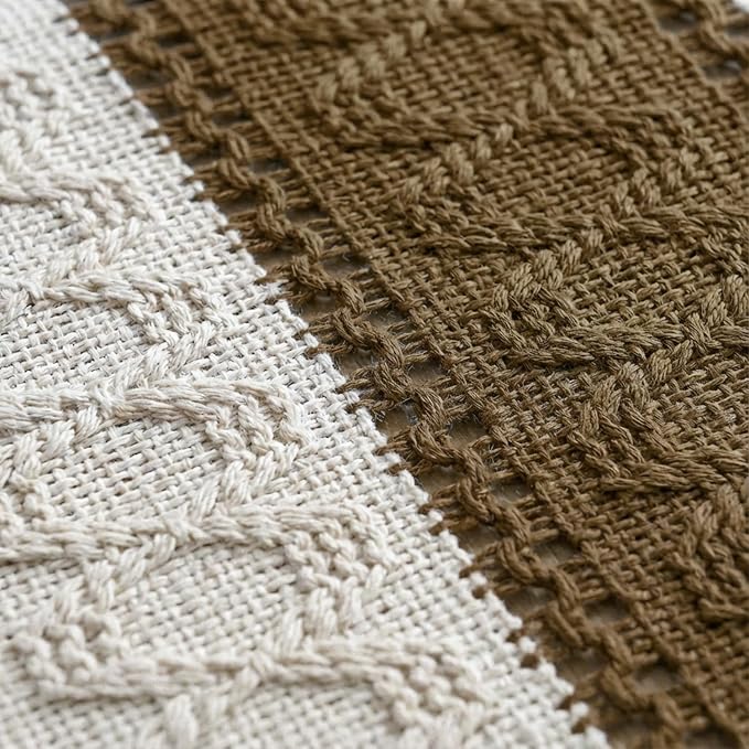 Artoid Mode Coffee Farmhouse Rustic Table Runner 12x60 Inch | Seasonal Holiday - Image 6