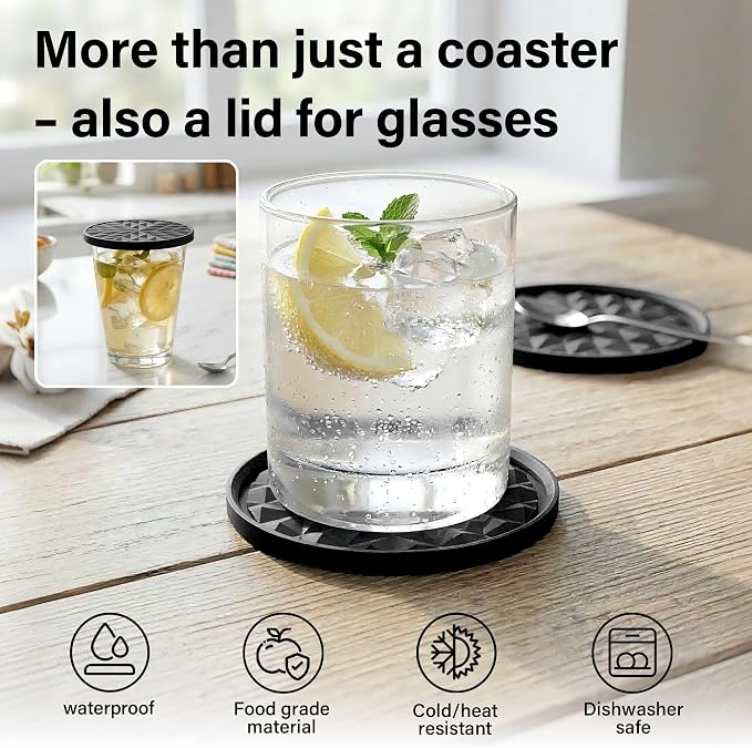 Silicone Drink Coasters Set of 8, Coaster - Image 6
