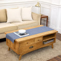 Solino Home 100% Pure Linen Table Runner Chambray Indigo, Athena 14 x 60 in | by SolinoHome