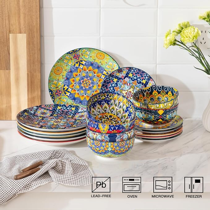 Sweejar Ceramic Dinnerware Sets - Image 2