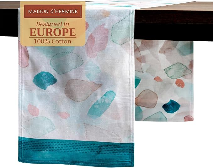 Maison d' Hermine Table Runner 100% Cotton 14.50" x 108" | Table Runners 108 by MaisondHermine