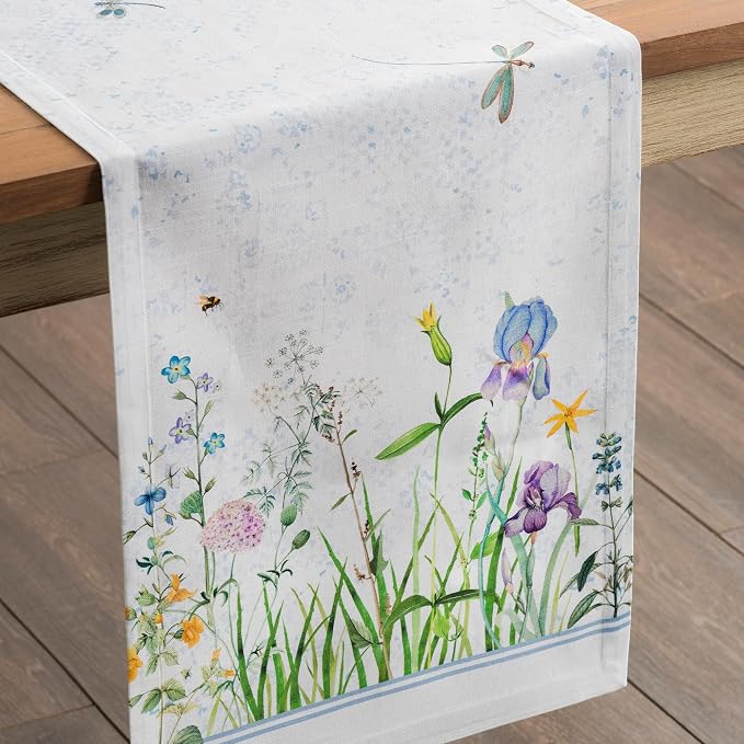 Maison d' Hermine Table Runner 100% Cotton 14.50" x 108" | Table Runners 108 - Image 9