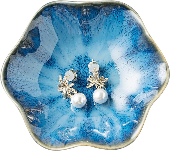 BEUNAIZER Jewelry Dish Tray, Ring Dish, Ceramic Trinket Tray, Key Bowl | by BEUNAIZER