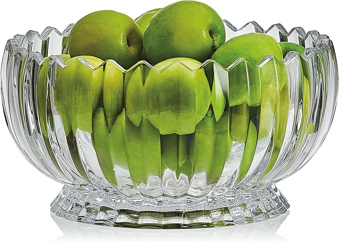 Mikasa Estate Crystal Footed Bowl, 9 Inch - Image 6