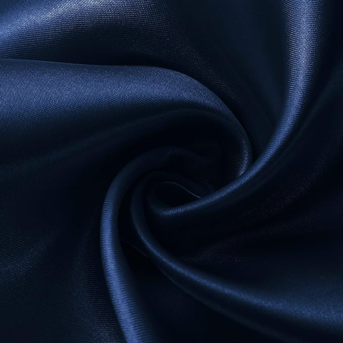 Horbaunal 2 Pack Navy Blue Satin Table Runner 12 x 108 Inch | Smooth Table - Image 6