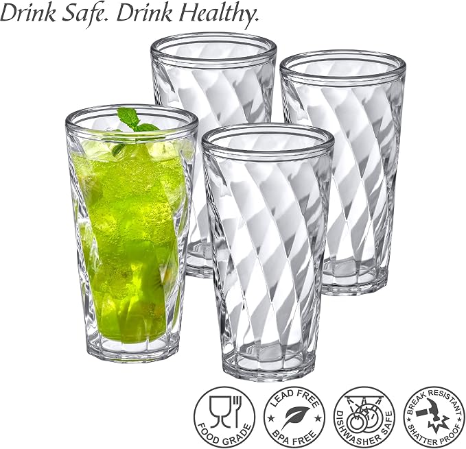 Amazing Abby - Alps - 22-Ounce Insulated Plastic Tumblers, Double-Wall Plastic - Image 3