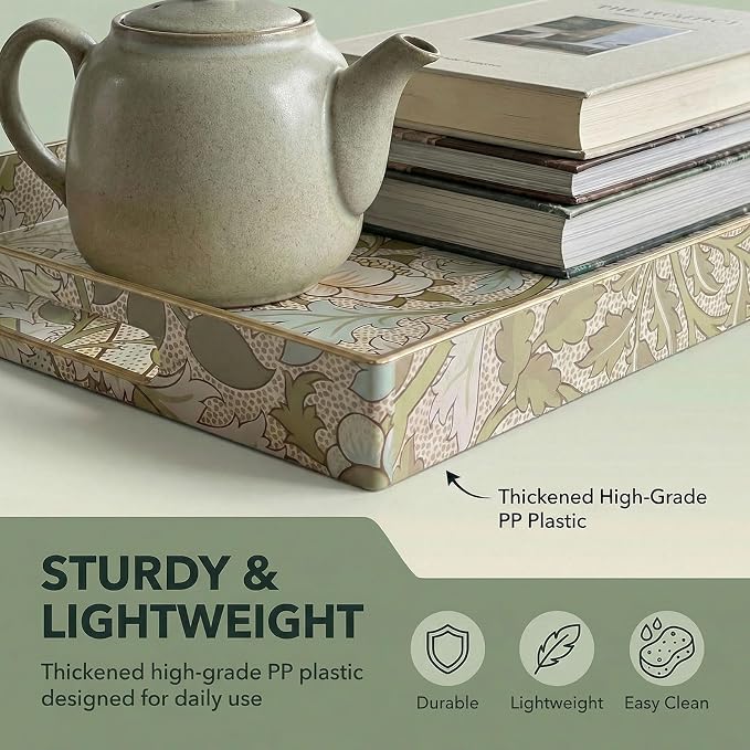 William Morris-Style Serving Tray - Image 8