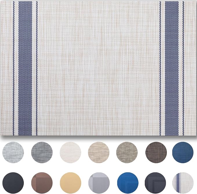 Placemats Set of 12 by Unknown