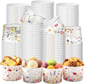 CHENGU 120 Pcs Spring Wildflowers Snack Cups 9 oz Disposable Spring Wildflowers by CHENGU