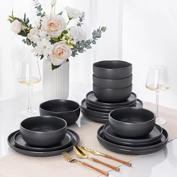 AmorArc Stoneware Dinnerware Sets - Image 9
