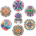 Boho Coasters Set of 6, Coasters by XCEWA