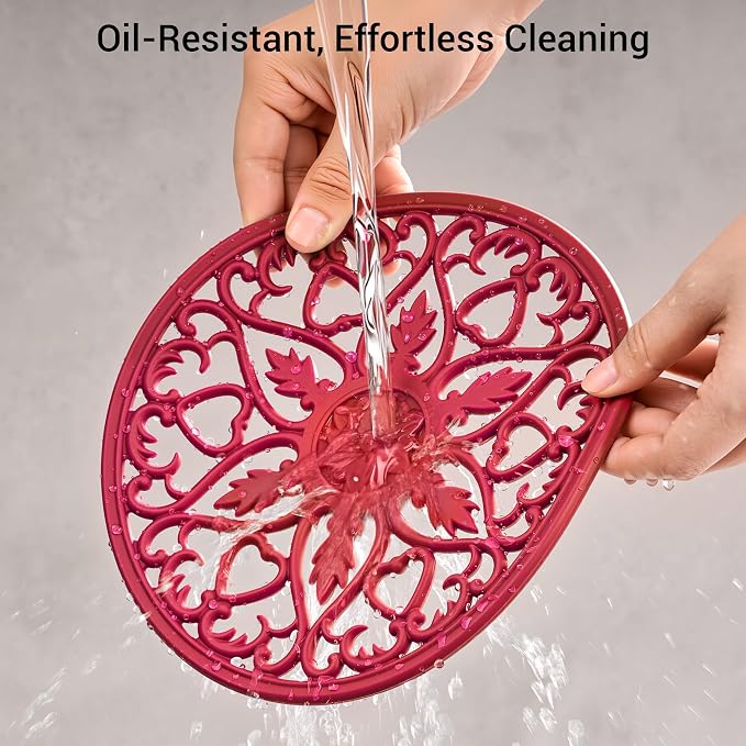 SMARTAKE 6 Set Silicone Trivet Mats - Image 4