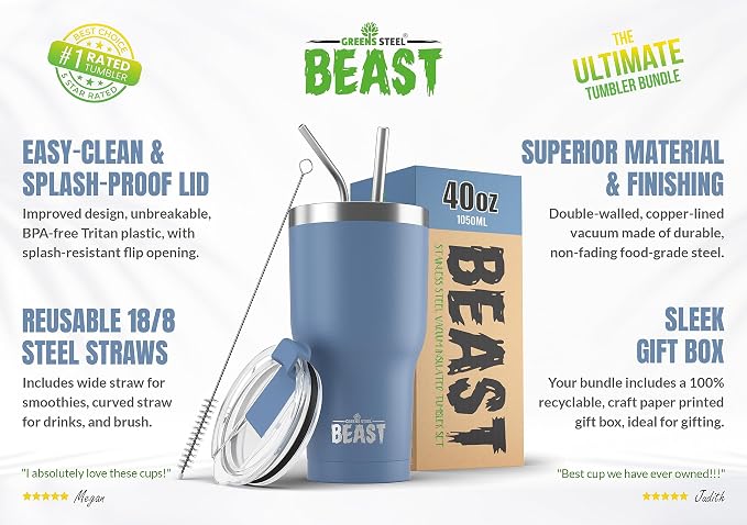 Beast 40 oz tumbler - Image 2