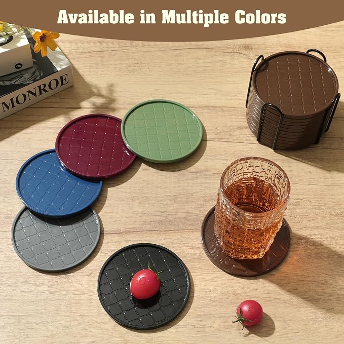 Coasters, Drink Coasters Set of 8 - Image 7