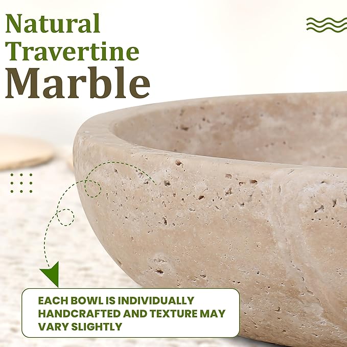 FNTSTICGOODS Travertine Decorative Bowl - Image 4