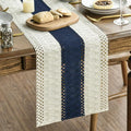 Artoid Mode Dark Blue Farmhouse Rustic Table Runner 12x72 Inch | Seasonal by ArtoidMode