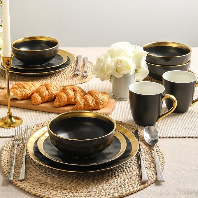 vicrays Ceramic Salad Bowls Set - Image 5
