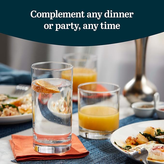 Province Tumbler & Rocks Beverage Glasses Set of 24, and More - Image 2