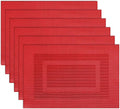 PIGCHCY Placemats, Washable Vinyl Woven Table Mats, Elegant Durable Placemats by PIGCHCY