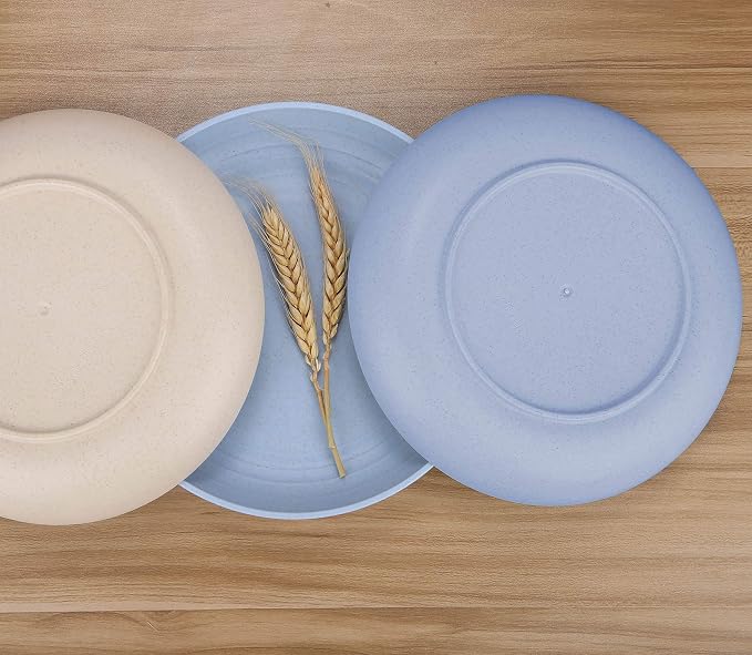 7.8 Inches Unbreakable Wheat Straw Plates - Image 5