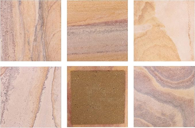 Sandstone Water Absorbent Hand Crafted Round Coasters - Image 3
