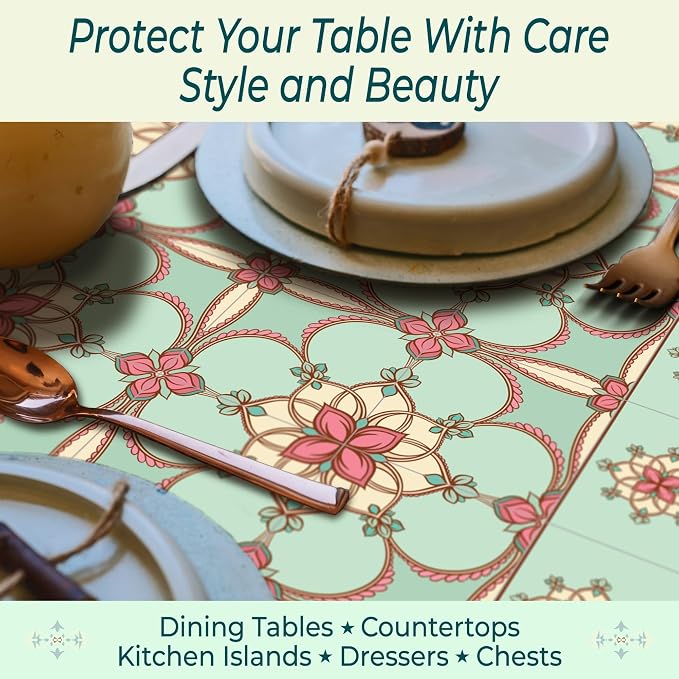 Heat Resistant Table Runner, 39 x 12 Inch - Image 3